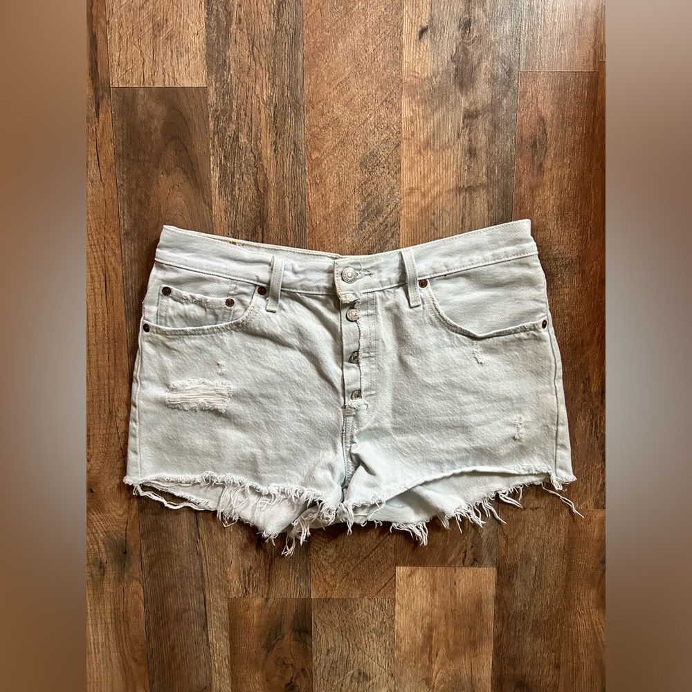 levi’s classic 501 denim shorts